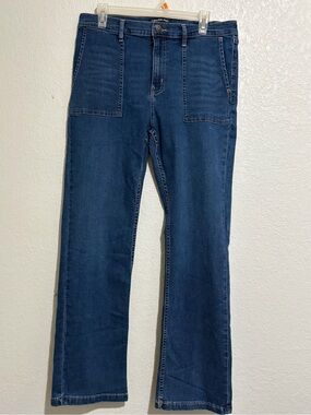 CALVIN KLEIN Dark Wash High-Rise Jeans